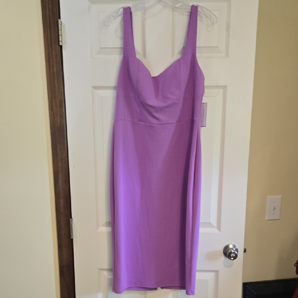NWT Size 14 Elegant Purple Women's Dress